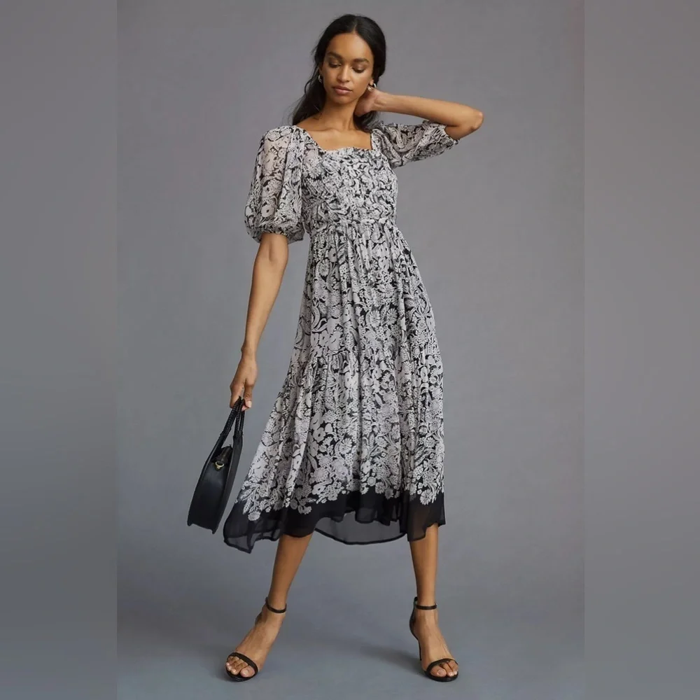anthropologie black floral dress Anthropologie Hardware Halter Scarf Slip Maxi Dress In Black Multi Floral - 61% Off